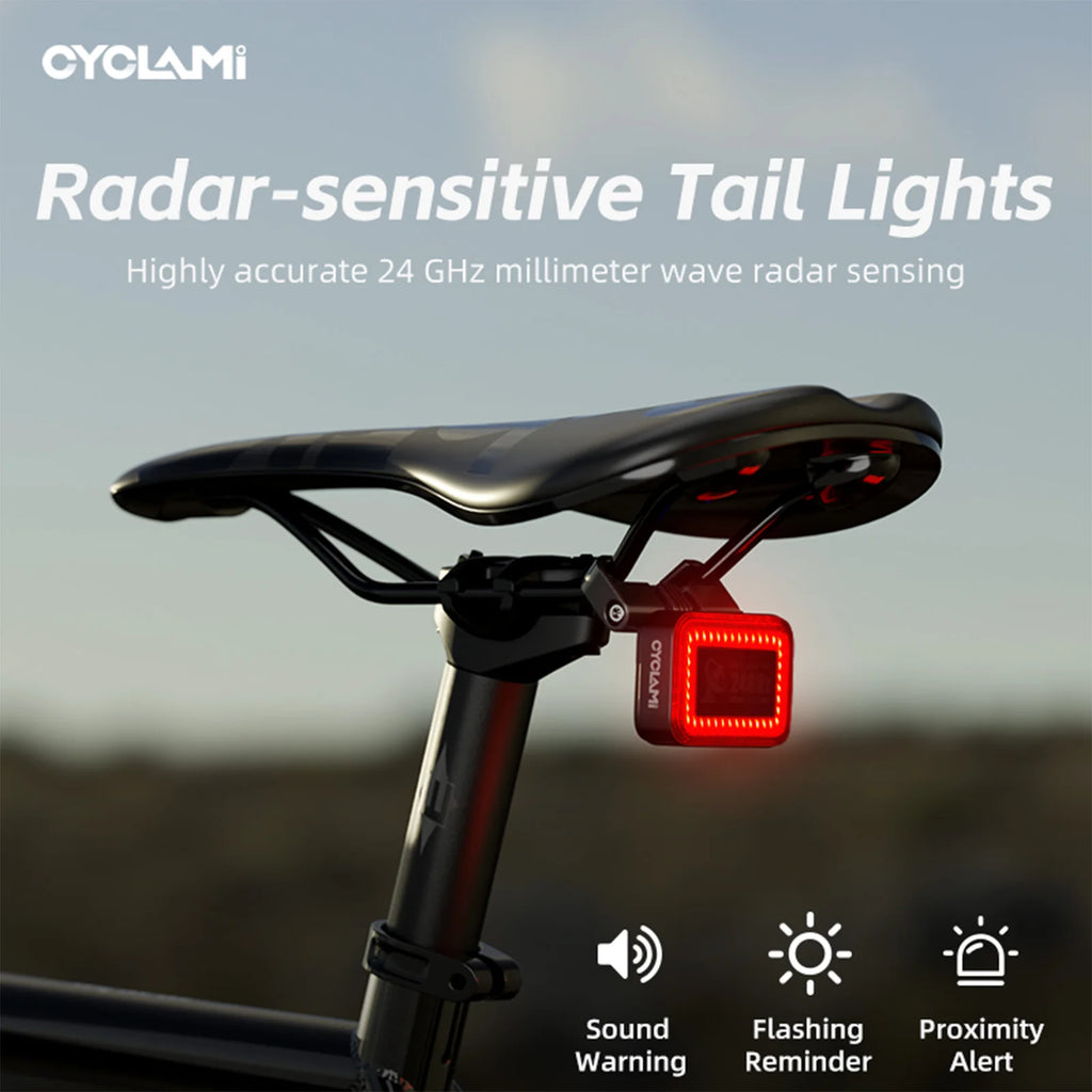 Luz trasera con sensor de proximidad