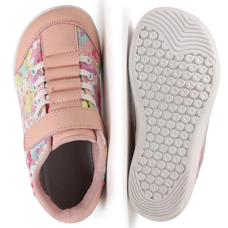 Children's Wide Version Barefoot Shoes Boys And Girls Anti Slip Baby Shoe Childrens Sport Shoe Zero-Drop Healthy Sole Breathable